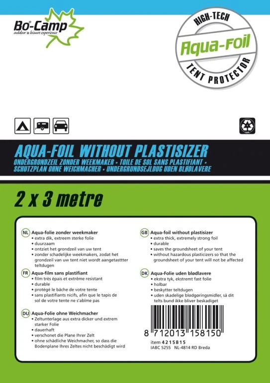 Bo-Camp Aqua-Folie Zeltunterlage - Ohne Weekmakers 5 Bo-Camp Aqua-Folie Zeltunterlage - Ohne Weekmakers – Bild 3