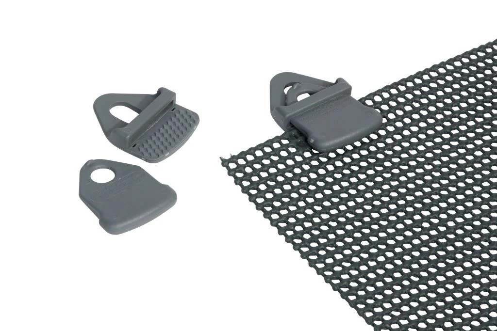 Bo-Camp Awning Floor Cover/ Tarp Clips Grey 4 Bo-Camp Awning Floor Cover/ Tarp Clips Grey – Bild 2