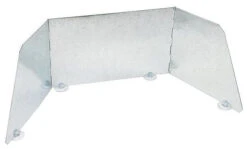 Bo-Camp Kookwindscherm Einstellbar Silver -Günstiges OutdoorXL Geschäft bo camp kookwindscherm verstelbaar 2