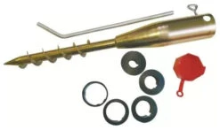 Campking Parasolboor Extra Stahl 56 Cm Ø 68 Mm