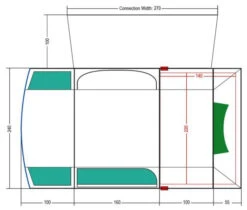 Coleman Journeymaster Pro L -Günstiges OutdoorXL Geschäft coleman journeymaster pro l 1