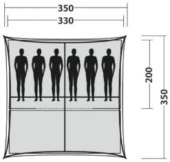 Easy Camp Camp Shelter Granite Grey -Günstiges OutdoorXL Geschäft easy camp camp shelter granite grey 2