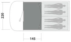 Easy Camp Palmdale 400 Carpet Khaki -Günstiges OutdoorXL Geschäft easy camp palmdale 400 carpet khaki 1