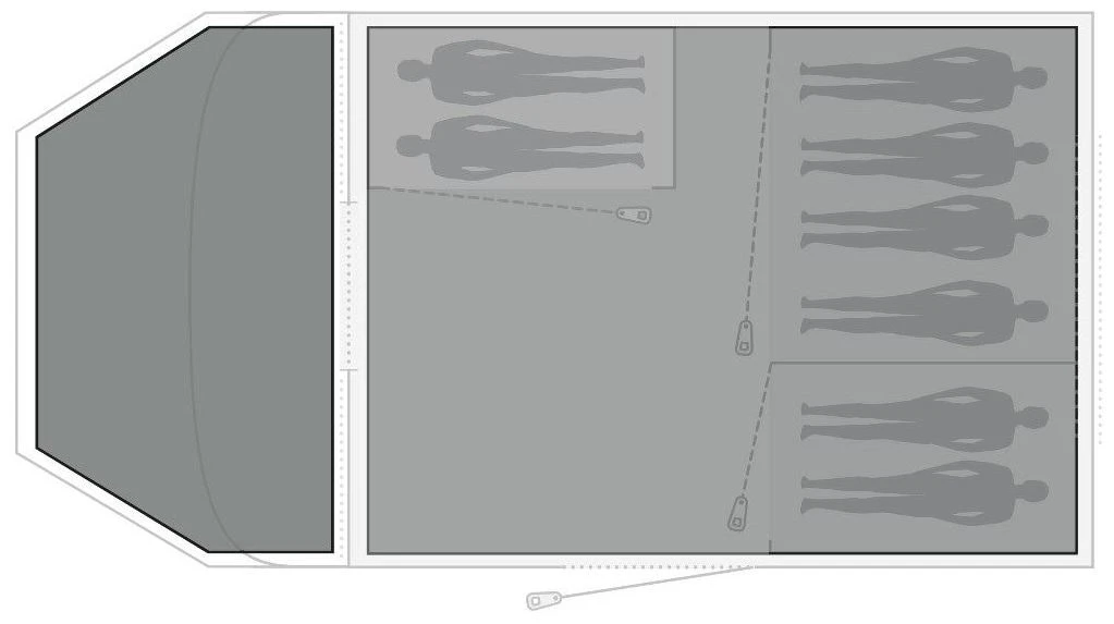 Easy Camp Palmdale 800 Lux Footprint Black 3 Easy Camp Palmdale 800 Lux Footprint Black