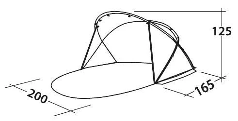 Easy Camp Shell Grey & Sand 5 Easy Camp Shell Grey & Sand – Bild 3