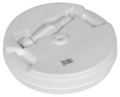 EDA Parasolvoet Ø 42 Cm -Günstiges OutdoorXL Geschäft eda parasolvoet 42 cm white white 1