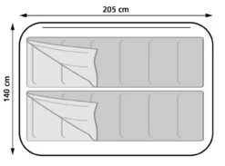 Eurotrail Pop-Out Innertent Charcoal -Günstiges OutdoorXL Geschäft eurotrail pop out innertent charcoal 1