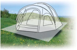 Eurotrail Zelt Unterlagen 2x3 M 2x3 M -Günstiges OutdoorXL Geschäft eurotrail tent huishoudzeil 2x3 m 1