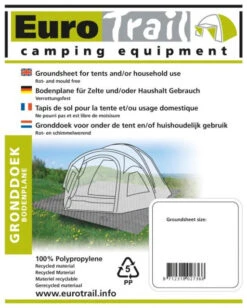 Eurotrail Zelt Haushaltssegel 8x3m 8x3m