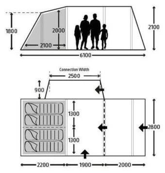 Kampa Touring AIR RH Drive-Away Awning 2022 5 Kampa Touring AIR RH Drive-Away Awning 2022 – Bild 3