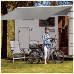 Mestic Schaduwdoek Markise Polyester Mit LED 2.5 X 4 M Antracite -Günstiges OutdoorXL Geschäft mestic schaduwdoek luifel polyester met led 2 5 x 4 m antracite 2