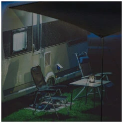 Mestic Schaduwdoek Markise Polyester Mit LED 2.5 X 4 M Antracite -Günstiges OutdoorXL Geschäft mestic schaduwdoek luifel polyester met led 2 5 x 4 m antracite 3