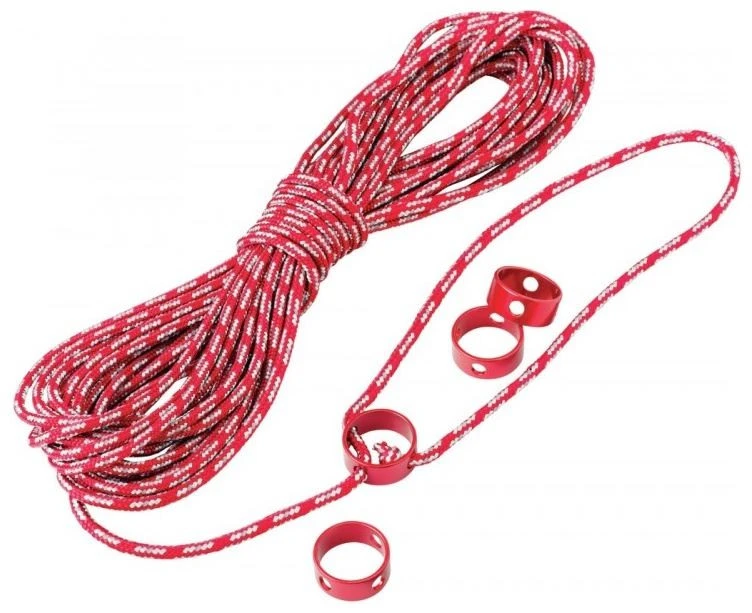 MSR Reflective Utility Cord Kit Red 3 MSR Reflective Utility Cord Kit Red