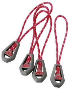 MSR Universal Zipper Pulls Red