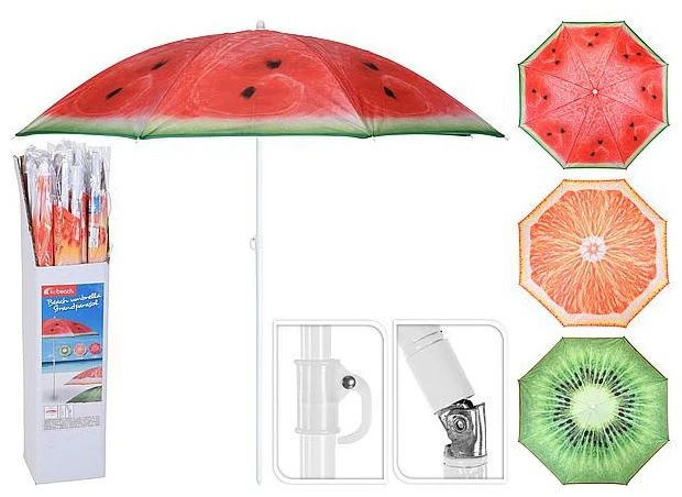 No-Label Parasol Mit Print Ø 155 Cm 5 No-Label Parasol Mit Print Ø 155 Cm – Bild 3