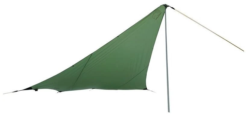 Nordisk Voss PU Diamond Tarp Dark Olive 4 Nordisk Voss PU Diamond Tarp Dark Olive – Bild 2