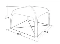 Outwell Air Shelter Black-Grey 15 Outwell Air Shelter Black-Grey -Günstiges OutdoorXL Geschäft outwell air shelter grey 5