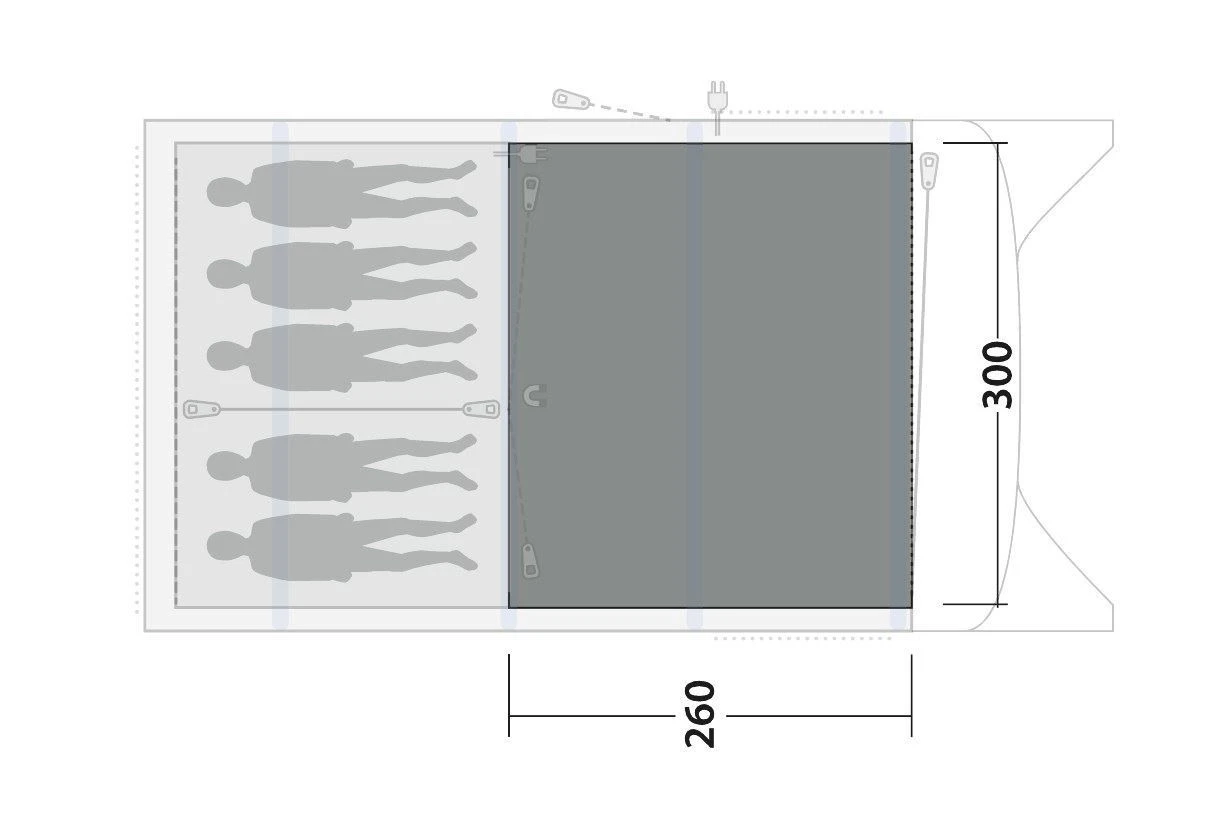 Outwell Avondale 5PA Woven Carpet 5 Outwell Avondale 5PA Woven Carpet – Bild 3