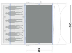 Outwell Avondale 6PA Woven Carpet 9 Outwell Avondale 6PA Woven Carpet -Günstiges OutdoorXL Geschäft outwell avondale 6pa woven carpet grey 2 1