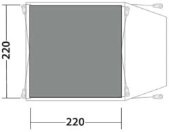 Outwell Beachcrest Footprint Black-Grey 7 Outwell Beachcrest Footprint Black-Grey -Günstiges OutdoorXL Geschäft outwell beachcrest footprint grey 1