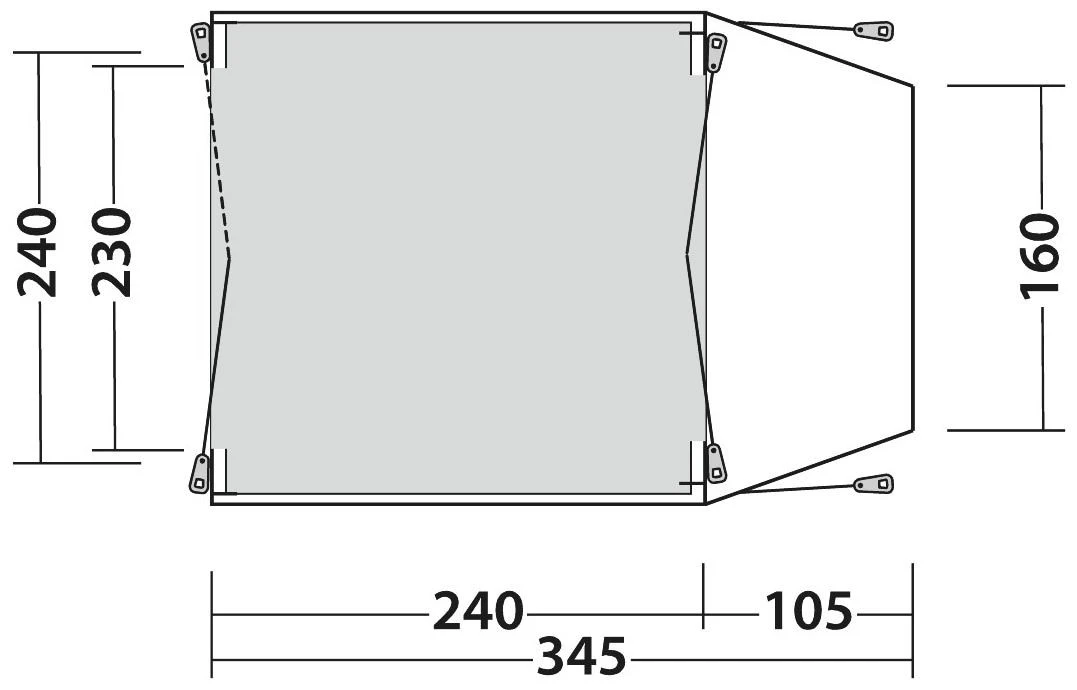 Outwell Beachcrest Green 5 Outwell Beachcrest Green – Bild 3