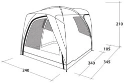 Outwell Beachcrest Green 20 Outwell Beachcrest Green -Günstiges OutdoorXL Geschäft outwell beachcrest green 4