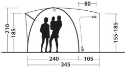 Outwell Beachcrest Package Deal Green -Günstiges OutdoorXL Geschäft outwell beachcrest package deal green 2