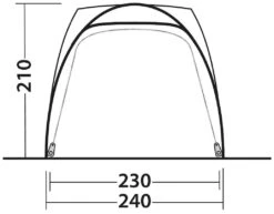 Outwell Beachcrest Package Deal Green -Günstiges OutdoorXL Geschäft outwell beachcrest package deal green 3