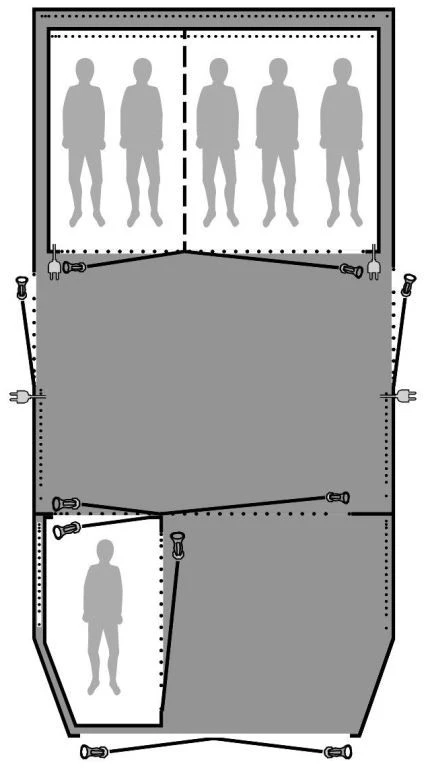 Outwell Bermont 6P Footprint 5 Outwell Bermont 6P Footprint – Bild 3