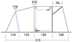 Outwell Blossburg 380 Air Black-Grey 15 Outwell Blossburg 380 Air Black-Grey -Günstiges OutdoorXL Geschäft outwell blossburg 380 air grey 3