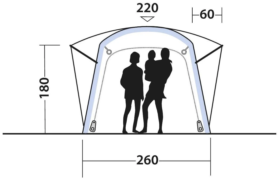Outwell Bremburg Air Black-Grey 6 Outwell Bremburg Air Black-Grey – Bild 4
