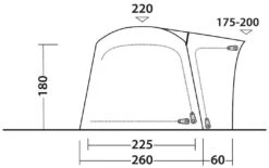 Outwell Bremburg Air Black-Grey 18 Outwell Bremburg Air Black-Grey -Günstiges OutdoorXL Geschäft outwell bremburg air grey 3