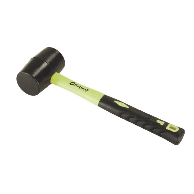 Outwell Camping Mallet 12oz Luminous Green 3 Outwell Camping Mallet 12oz Luminous Green
