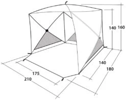 Outwell Compton Beach Shelter Blue 17 Outwell Compton Beach Shelter Blue -Günstiges OutdoorXL Geschäft outwell compton beach shelter blue 4