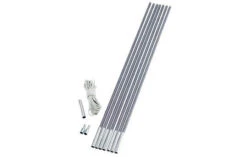 Outwell Fibreglas Duratec "Do It Yourself Kit" 9,5mm Black-Grey