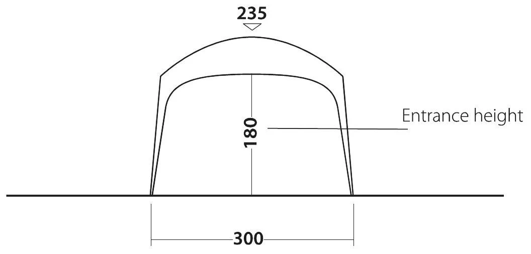 Outwell Event Lounge M Black-Grey 6 Outwell Event Lounge M Black-Grey – Bild 4