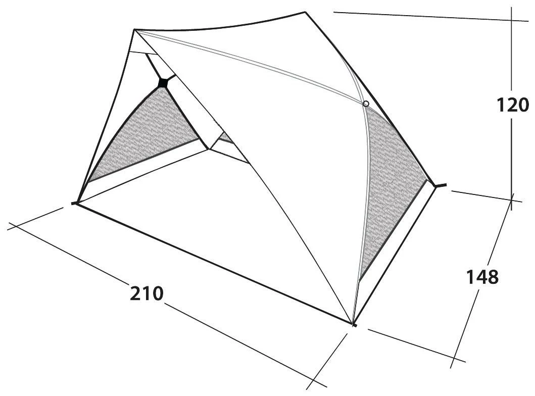 Outwell Formby Beach Shelter Blue 8 Outwell Formby Beach Shelter Blue – Bild 6
