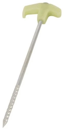 Outwell Glowing, Pointed Steel Peg -Günstiges OutdoorXL Geschäft outwell glowing pointed steel peg silver 1