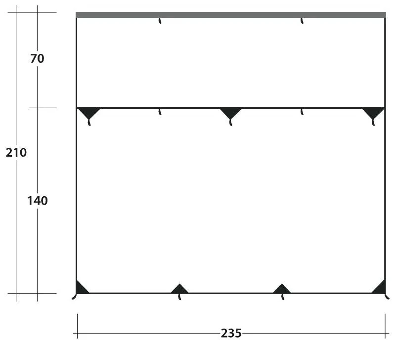 Outwell Hillcrest Tarp Green 5 Outwell Hillcrest Tarp Green – Bild 3