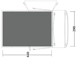 Outwell Jonesville 440SA Footprint Black-Grey 7 Outwell Jonesville 440SA Footprint Black-Grey -Günstiges OutdoorXL Geschäft outwell jonesville 440sa footprint grey 0 1 2