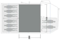 Outwell Knightdale 8PA Flat Woven Carpet 9 Outwell Knightdale 8PA Flat Woven Carpet -Günstiges OutdoorXL Geschäft outwell knightdale 8pa flat woven carpet grey 2