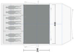 Outwell Knoxville 7SA Flat Woven Carpet Black-Grey 9 Outwell Knoxville 7SA Flat Woven Carpet Black-Grey -Günstiges OutdoorXL Geschäft outwell knoxville 7sa flat woven carpet grey 2