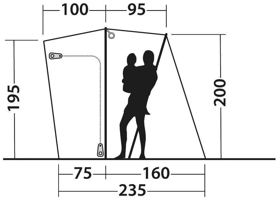 Outwell Lakecrest Package Deal Green 6 Outwell Lakecrest Package Deal Green – Bild 4