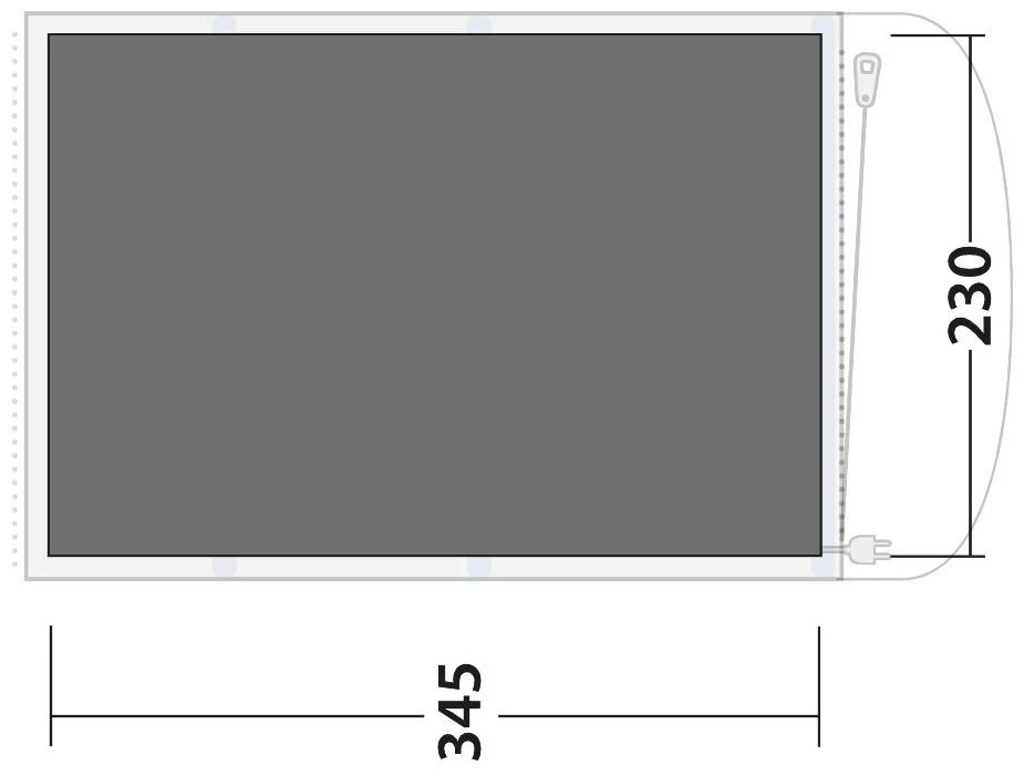 Outwell Lindale 3PA Footprint Grey 5 Outwell Lindale 3PA Footprint Grey – Bild 3