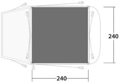 Outwell Linnburg Footprint Black-Grey 7 Outwell Linnburg Footprint Black-Grey -Günstiges OutdoorXL Geschäft outwell linnburg footprint grey 1 1