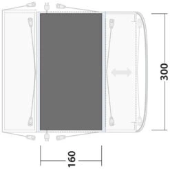 Outwell Maryville 260SA Flex Footprint Black-Grey 7 Outwell Maryville 260SA Flex Footprint Black-Grey -Günstiges OutdoorXL Geschäft outwell maryville 260sa flex footprint grey 1