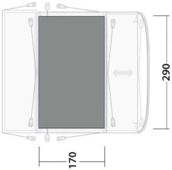 Outwell Maryville 260SA Flex Woven Carpet Black-Grey 9 Outwell Maryville 260SA Flex Woven Carpet Black-Grey -Günstiges OutdoorXL Geschäft outwell maryville 260sa flex woven carpet grey 2