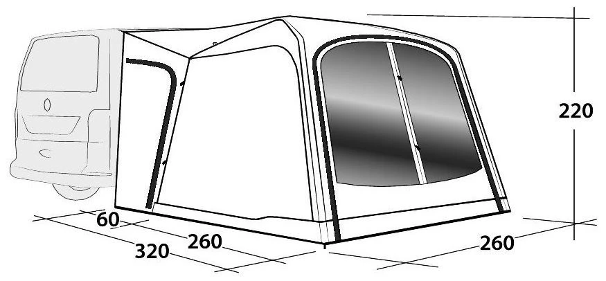 Outwell Milestone Dash Air 6 Outwell Milestone Dash Air – Bild 4