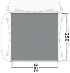 Outwell Milestone/ Bremburg Flat Woven Carpet Black - Grey 9 Outwell Milestone/ Bremburg Flat Woven Carpet Black - Grey -Günstiges OutdoorXL Geschäft outwell milestone dash shade carpet flat woven grey 2