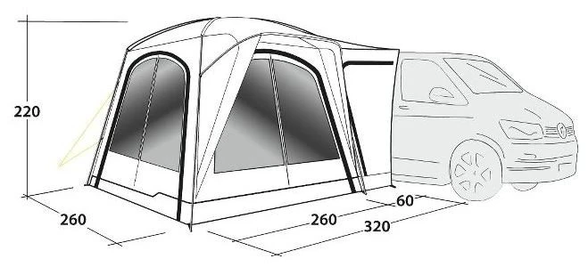 Outwell Milestone Lux Package Deal Black-Grey 5 Outwell Milestone Lux Package Deal Black-Grey – Bild 3